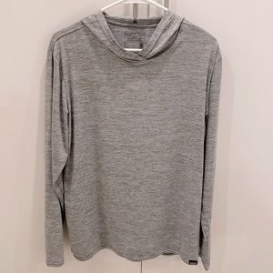 Patagonia Capilene Cool Daily Hoody, Large, Heather Grey